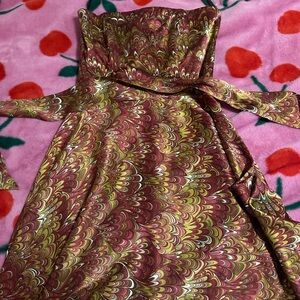 funky silky dress